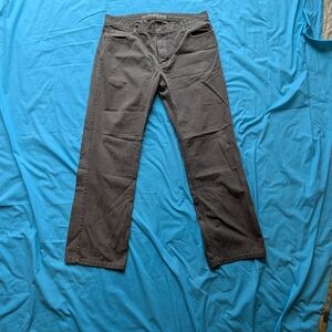 Dockers Men's Straight Jeans in Dark Gray
